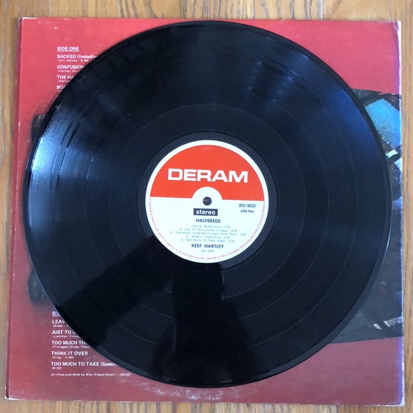Keef Hartley Halfbreed vinyl record - Picture 5 of 5